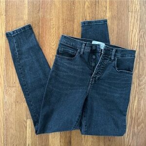 Everlane Authentic Stretch High-Rise Skinny Button Fly